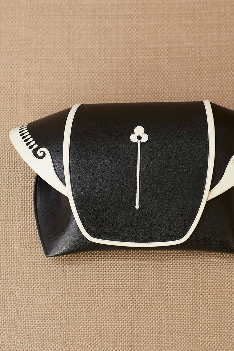 Amina clutch - Black 