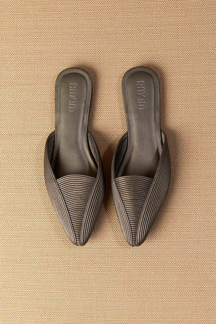 Ninah Mules - Gunmetal