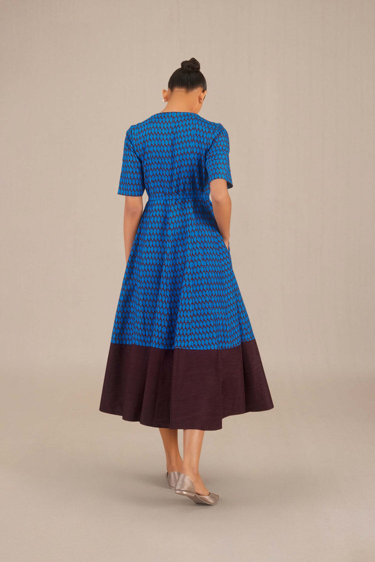 Anaya Dress - Cobalt