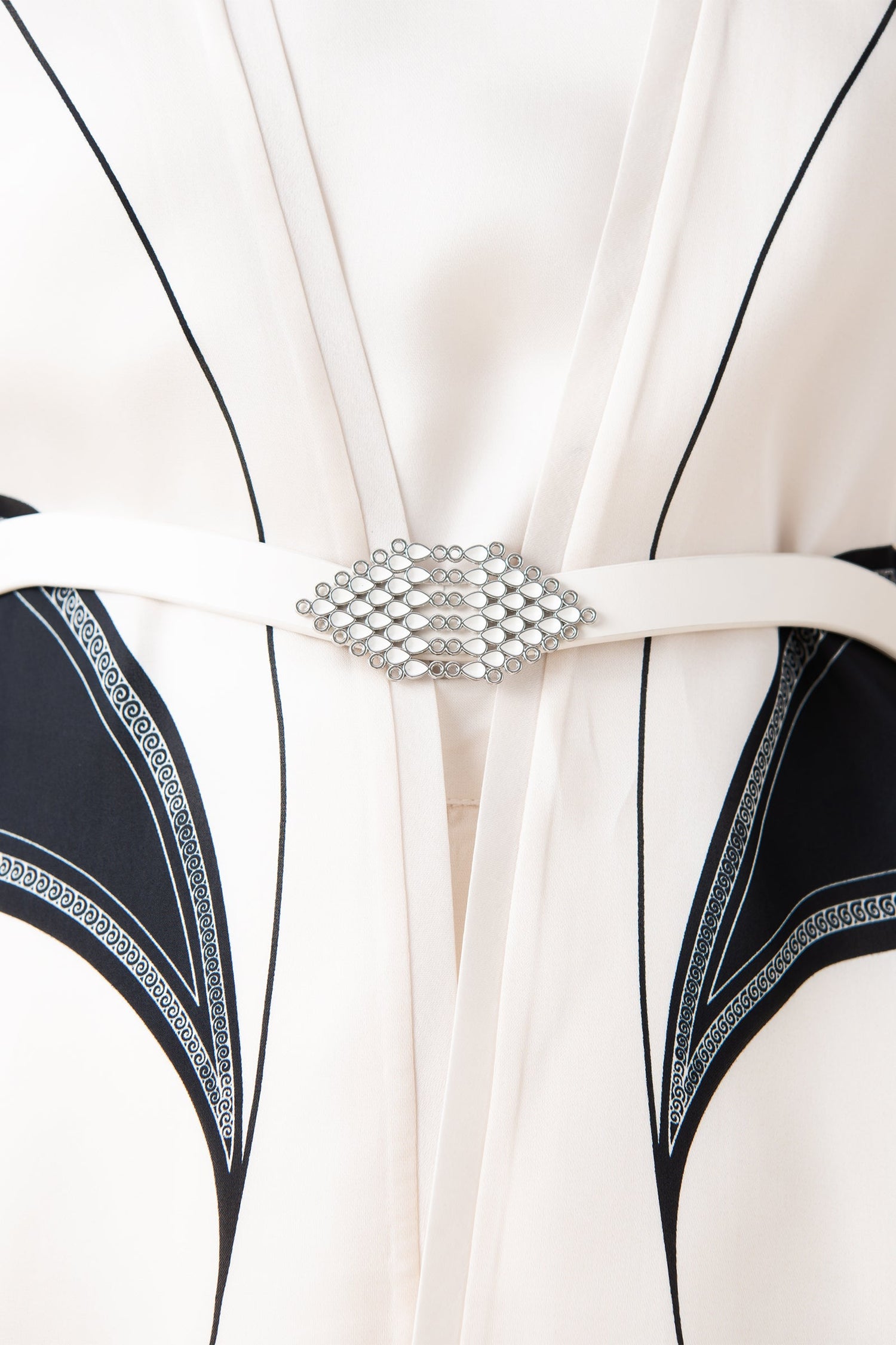  Organza Veya Cape Set – Ivory