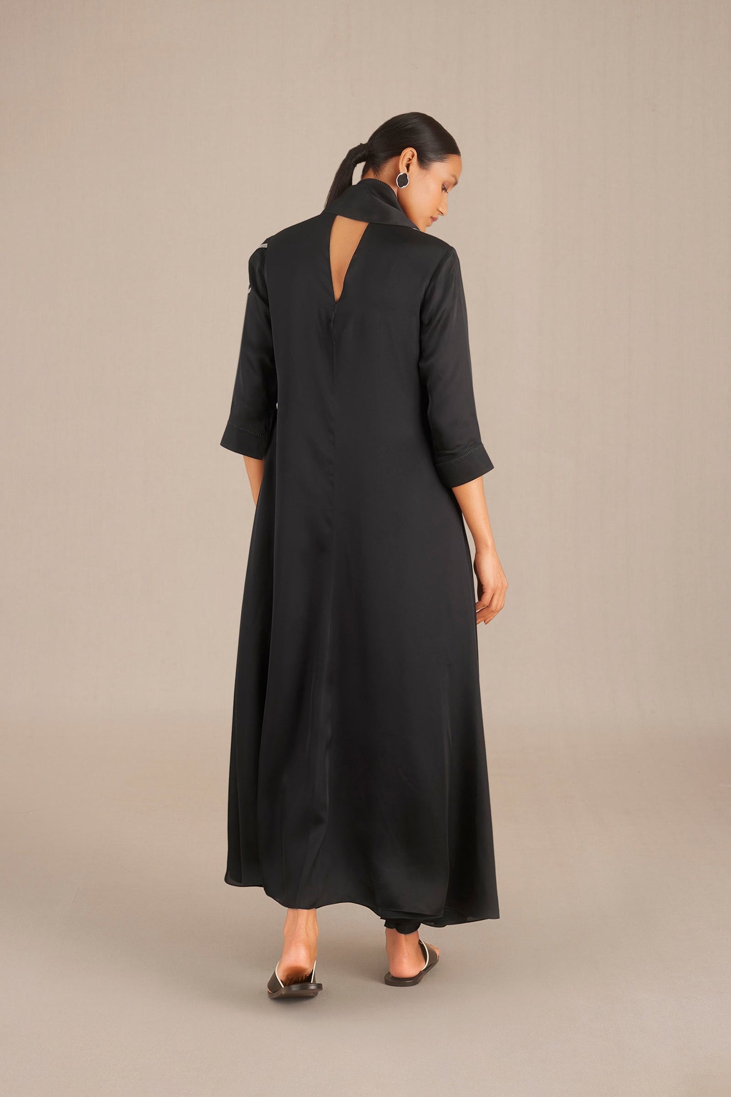 Parveen Tunic Set - Black