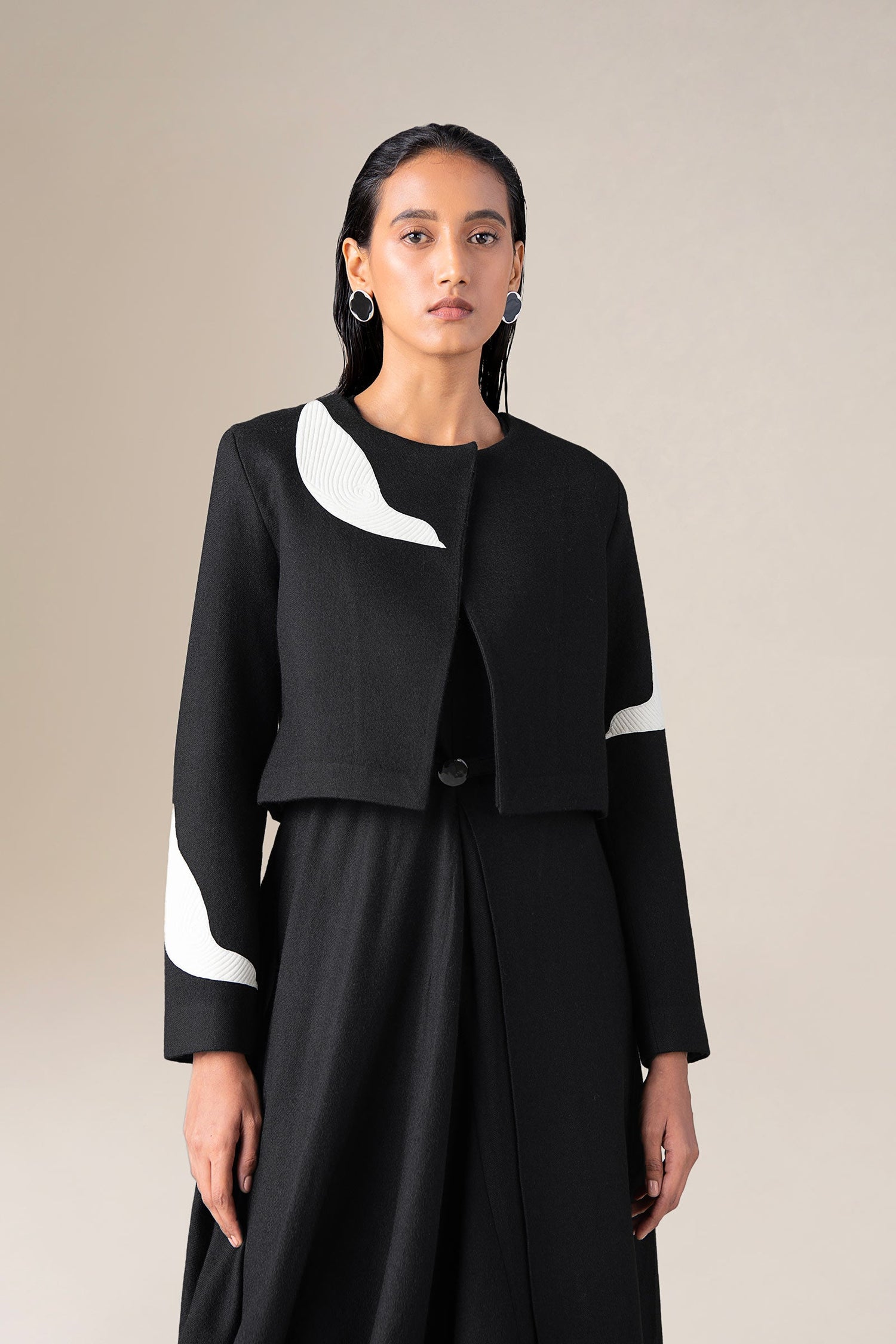  Wool Azmi Jacket – Black