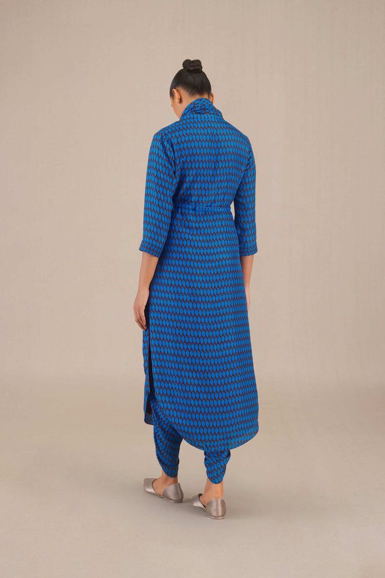 Syah Tunic Set - Cobalt