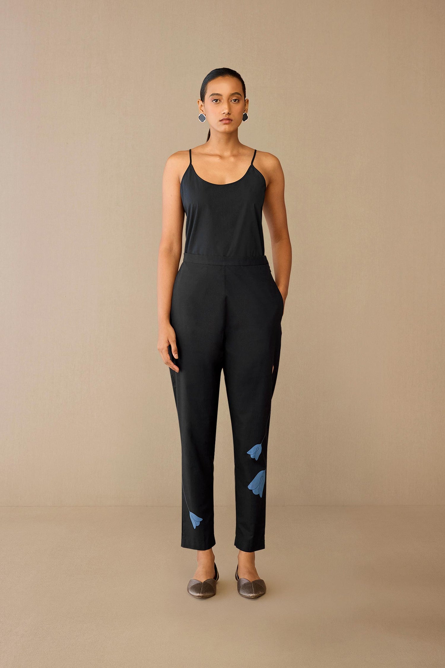  Cotton Neima Shirt Set – Blue