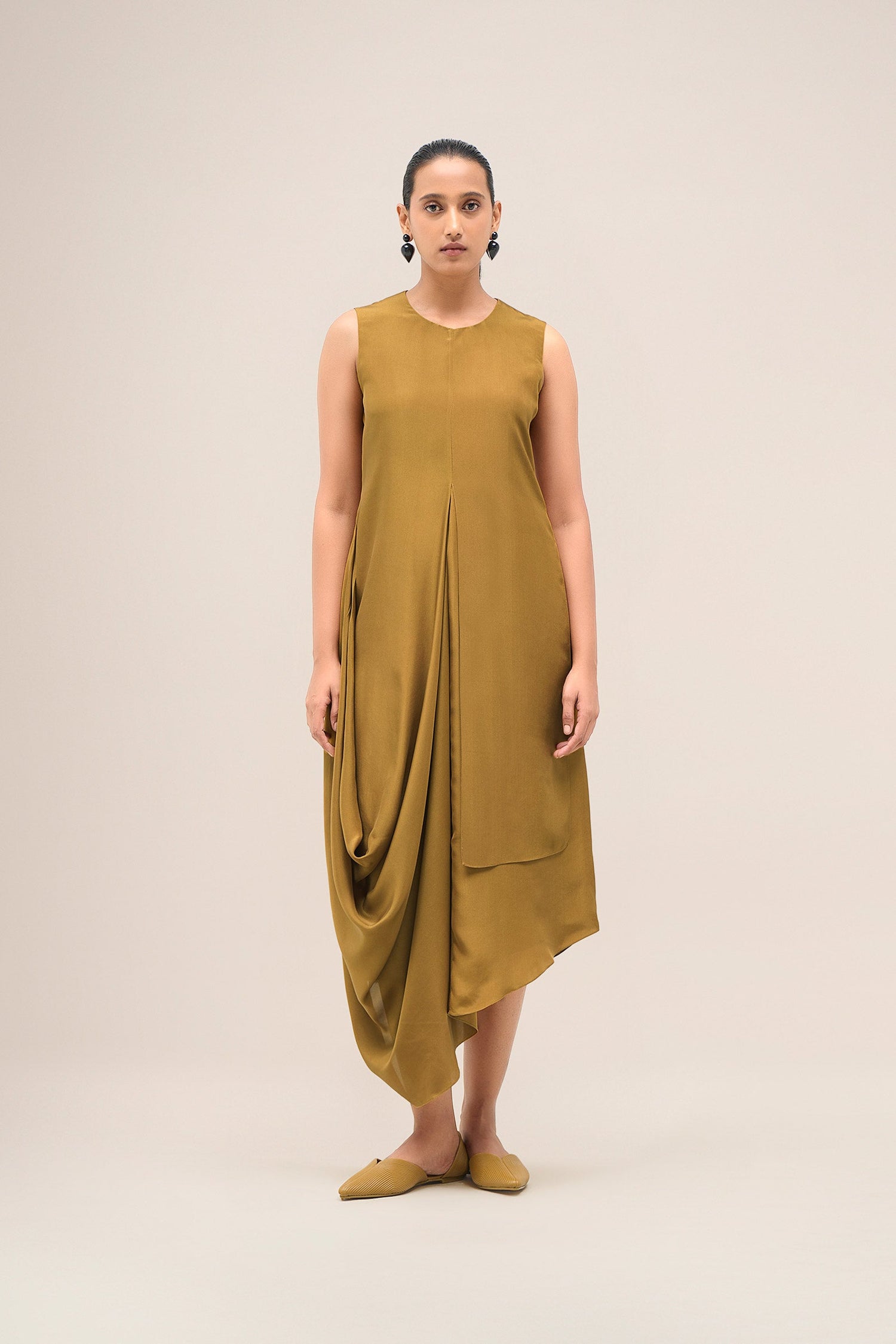  Chanderi Layla Jacket Set – Yellow