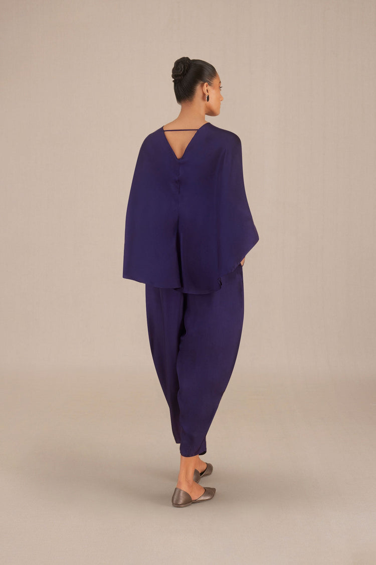 Zayna Top Set - Deep Purple