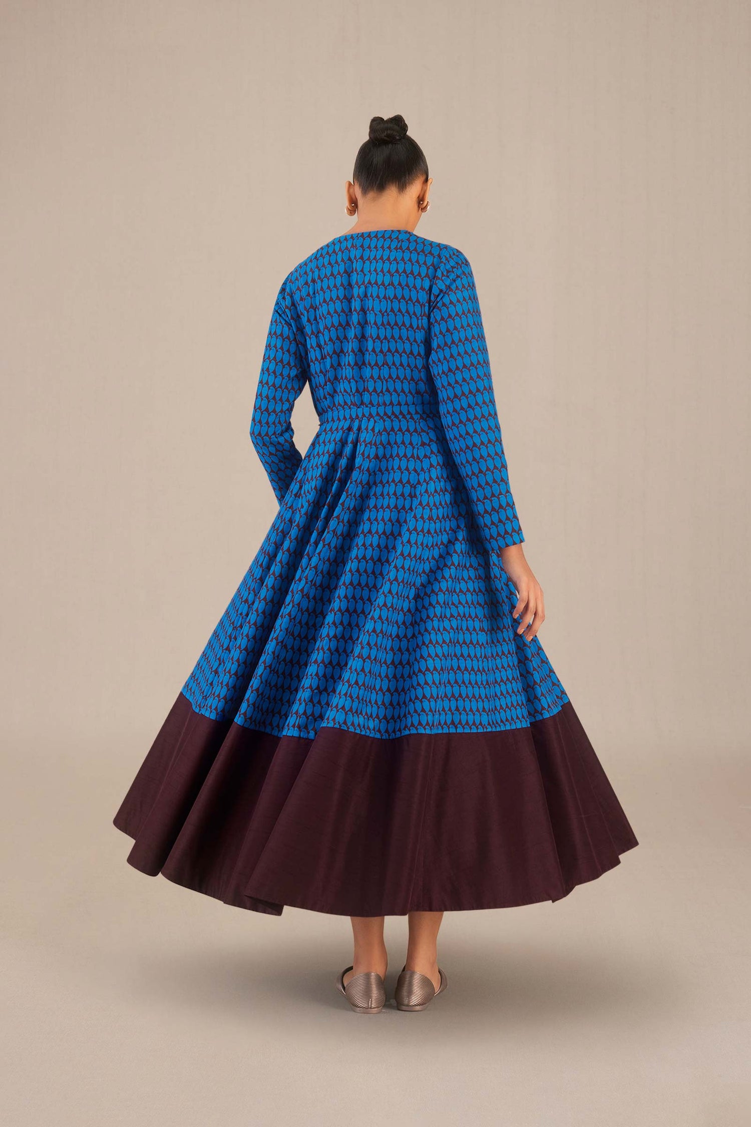 Dina Dress - Cobalt 
