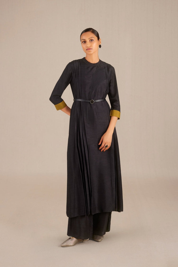 Rafa Kurta Set - Black