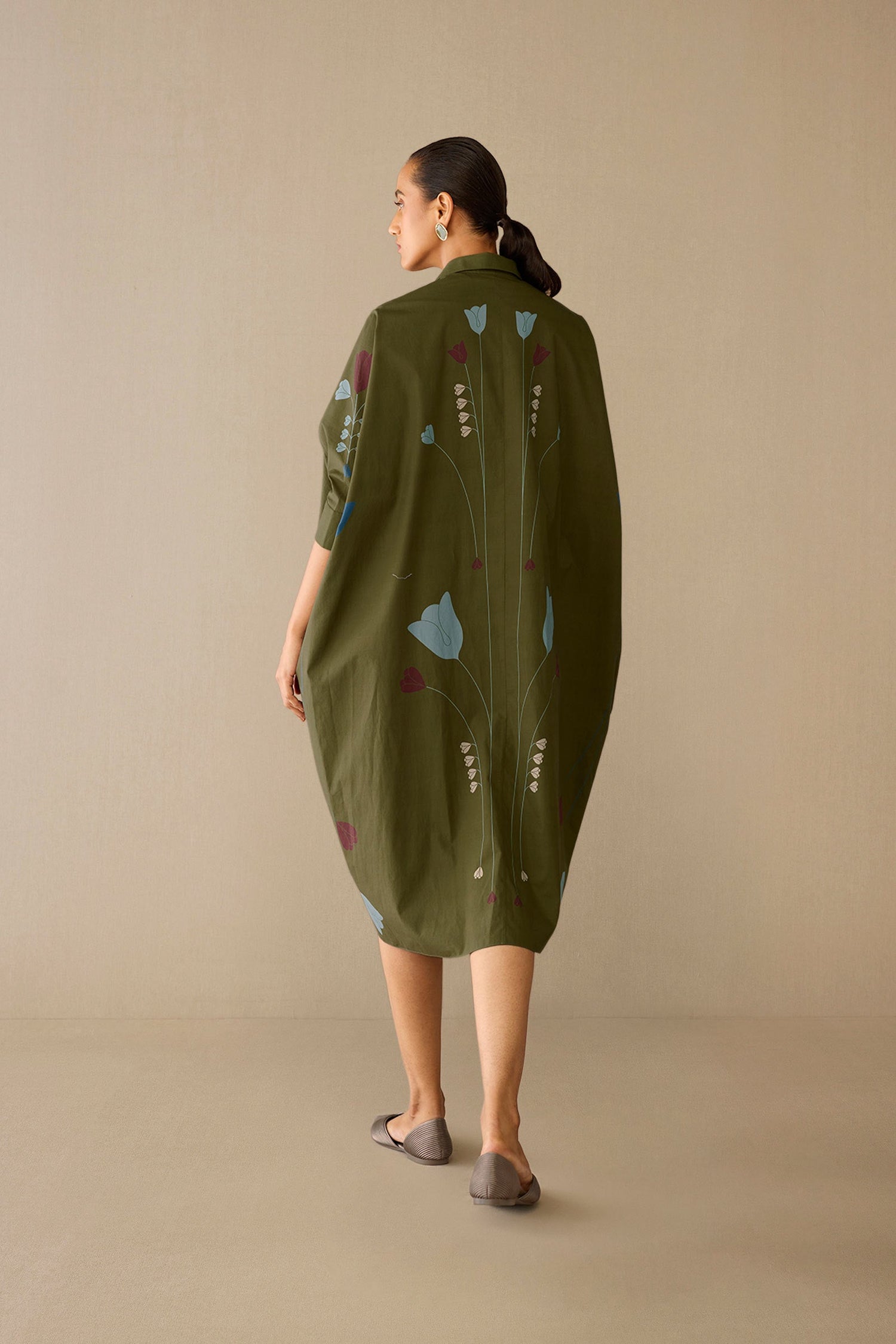  Cotton Viola Dress – Green