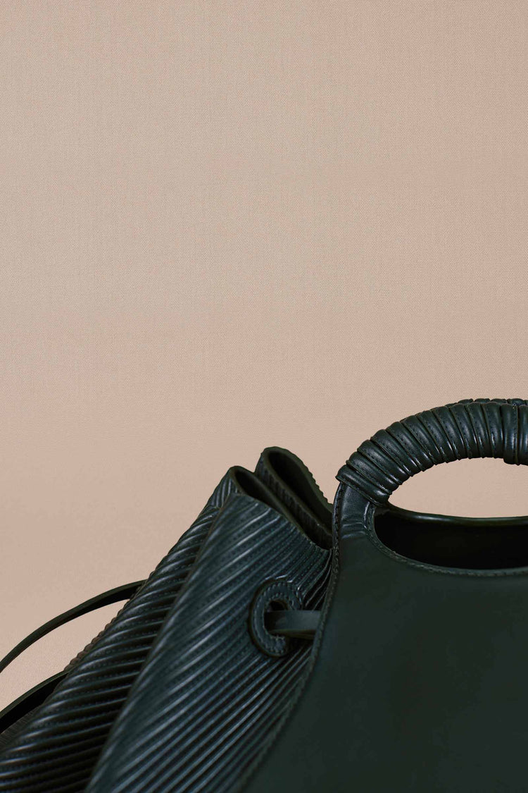 Shazia Tote Bag - Dark Olive