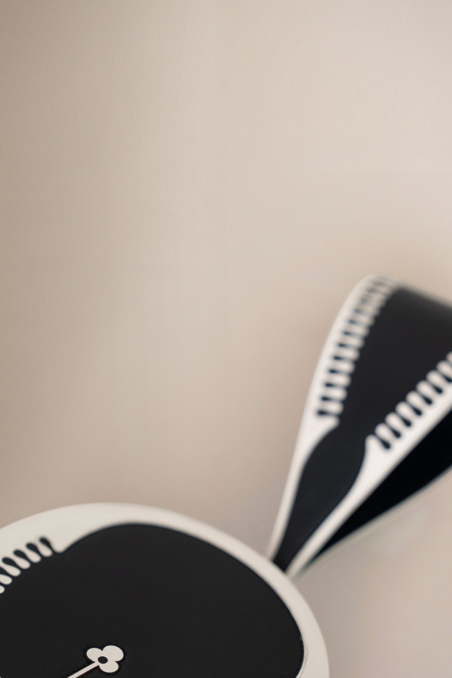  Faux Leather Aeri Wristlet – Black