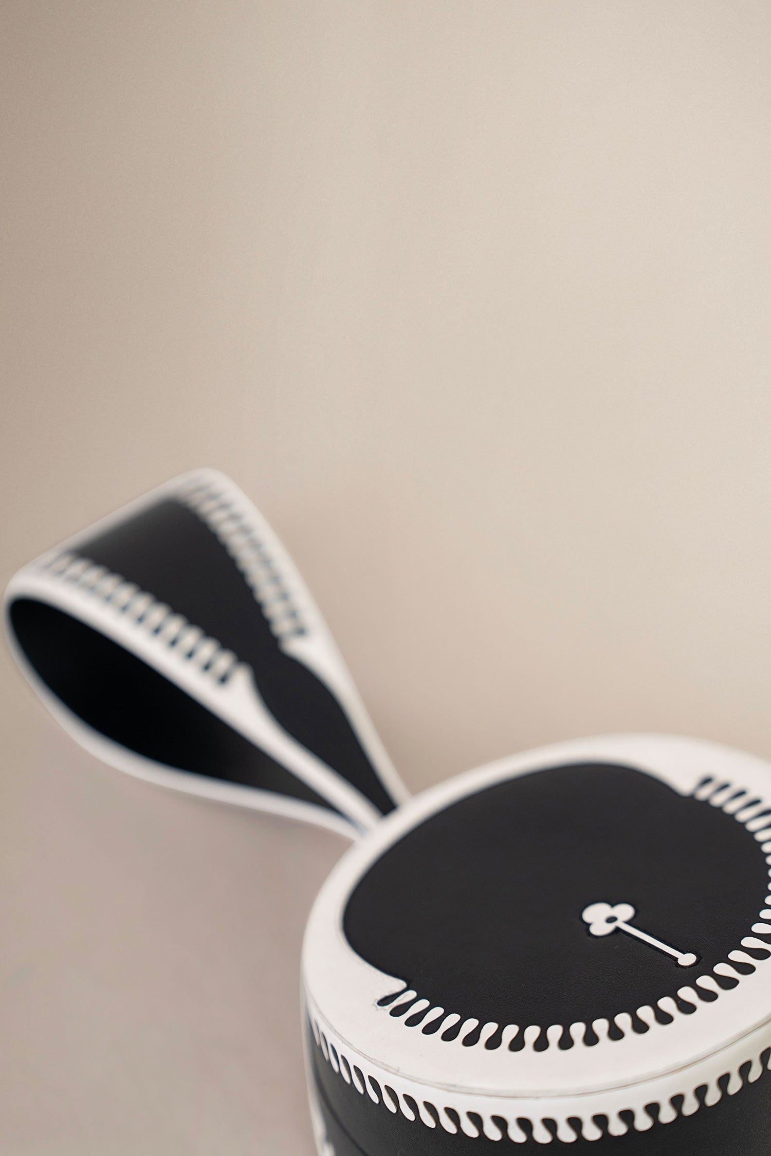  Faux Leather Aeri Wristlet – Black