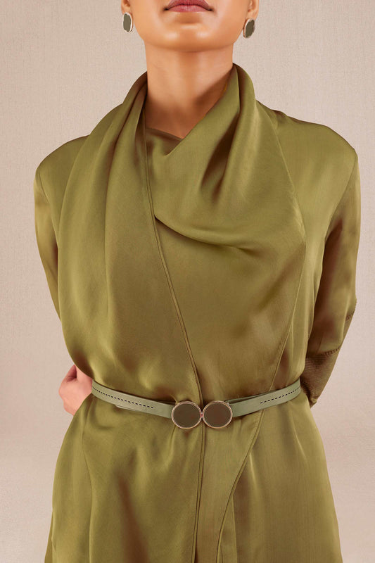 Organza Elena Tunic Set – Green