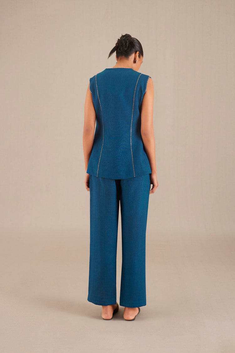 Uzma Waist Coat Set