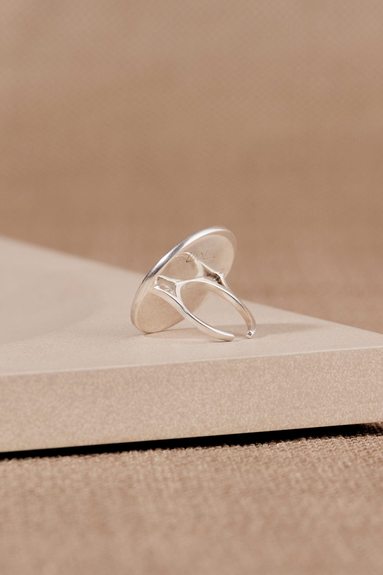  Enamel Sylvia Ring – Black